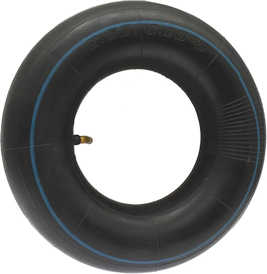 3.50/4.10-5 (11 x 4.00-5) Inner Tube with Bent Valve Stem, fits following Tire sizes as 4.10/3.50-5 11x4x5 11x4.00-5, for Wheelbarrow Barrow Sack Truck Trolley, and more.