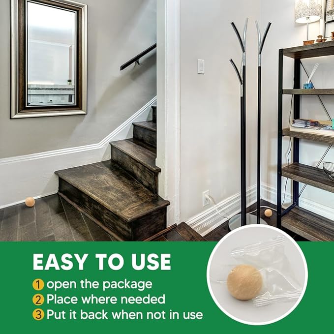 Rodent Repellent Balls Indoor/Outdoor Mice Repellent Indoor, Rat Repellent for Outside, Outdoor Mouse Repellant, Peppermint Balls for Rodents, Rat Repeller for Car Engines 10P