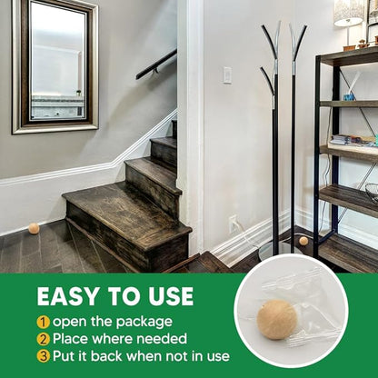 Rodent Repellent Balls Indoor/Outdoor Mice Repellent Indoor, Rat Repellent for Outside, Outdoor Mouse Repellant, Peppermint Balls for Rodents, Rat Repeller for Car Engines 10P