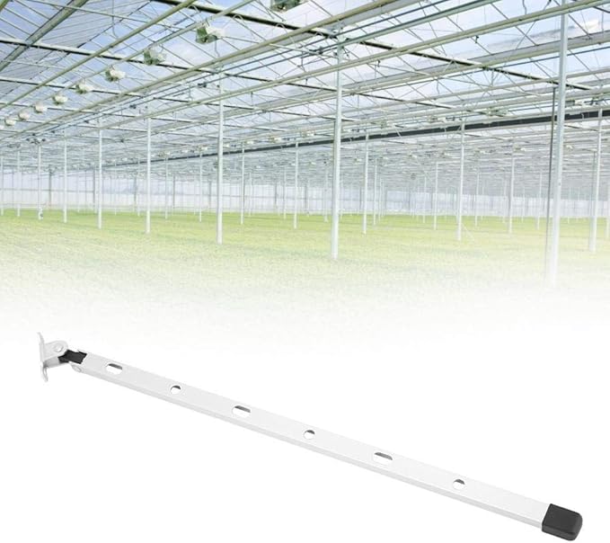 TOPINCN Greenhouse Window Support Manual Aluminum Alloy Greenhouse Window Stay Kit Roof Vent Opening Lever