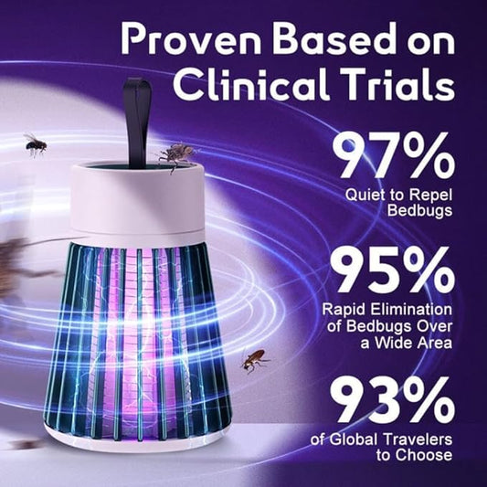 2025 Zapper Pro 2.0 Portable Zapp Lamp for Camping, High Capacity, Integrated Light, Effective Around You, 4 Pcs