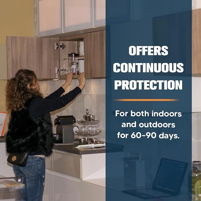 Ant Repellent, Ant Deterrent for Home, Indoor and Outdoor Use, Keeps Ants Away, Reay-to-Use, Pets & Kids Safe- 4P
