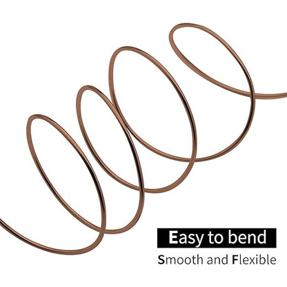 Bronze-3.0mm/9gauge-Anodized Aluminum Bonsai Training Wire 250g Large Roll,Many Size to Choose,KSVZS Bendable Metal Wire for Crafts,Sculpting,Armature and Daily Use,Necessities for Family