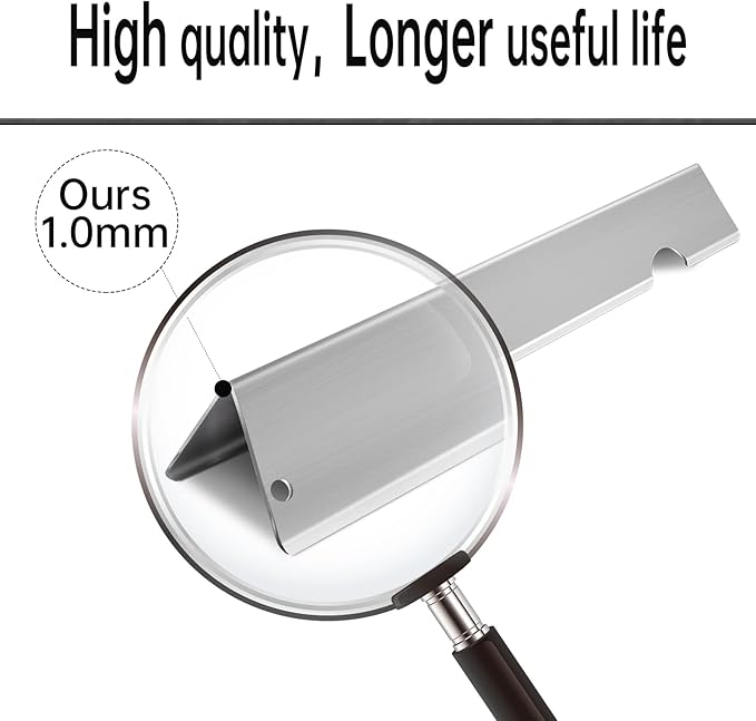 Kalomo Grill Grates Parts for Weber Genesis II E-310, S-310, E-315, E-330, E-335, S-335, LX S-340, E-340, 66802, 66795 18”Flavorizer Bars Stainless Steel Grids BBQ Gas Grill Replacement Parts