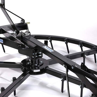 Titan Attachments Arena Spin Harrow Groomer 72" Cat 1 3 Point Quick Hitch HD (Add Optional Rake Attachment: Yes)