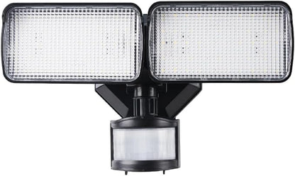 Sylvania 18W Security LED Light with Motion Sensor, Hardwired, 2000 LMS, Wet Rated, 5000K, Daylight - 1 Pack (66476)