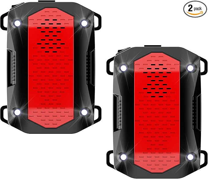 Rodent Repellent for Car Engines, buzzkick 3 in 1 Ultrasonic Pest Repeller for Outside Rat Deterrent Outdoor Indoor Electronic Mouse Repellent Devices Keeping Rodents Out of Car House(2 Pack)