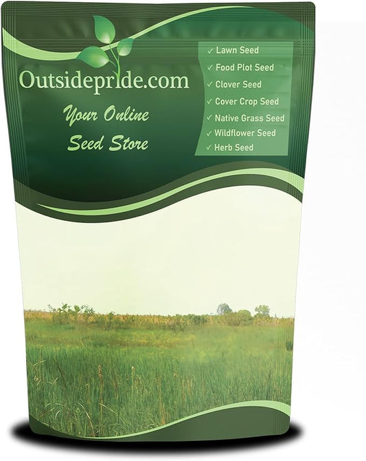 Outsidepride Perennial Little Bluestem Grass Seed - 10 lbs. Warm Season, Drought Resistant, Long-Lived Native Prairie Grass Seed, Ideal for Erosion Control, Ornamental Landscaping & Wildlife Gardens