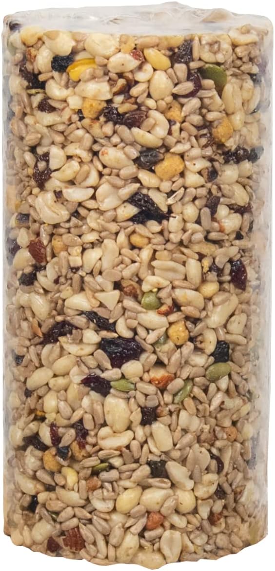 JCs Wildlife Premium Bird Seed Small Cylinder with Hole (Woodpecker Blend)