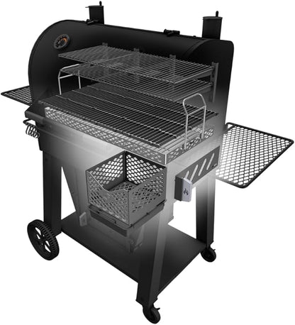 Oklahoma Joe's® Marshal Centerbox™ Smoker, Black Steel - 23202164
