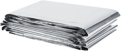 High Silver Reflective Mylar Film, Plant Reflective Film Mylar Sheet Greenhouse Covering Foil Sheets Increase Plant Growth for Outdoor Indoor Grow Room Farming Camping Reduce Uneven Heat