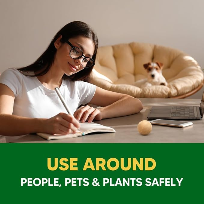 Dog Repellent for Indoor & Outdoor Use, Keep Dogs Away from Furniture, Lawn & Entryways, Stops Digging, Scratching & Chewing, Safe for Kids and Pets - 8P
