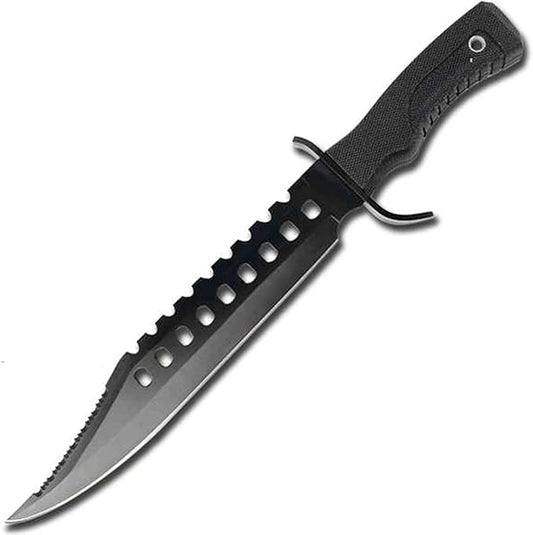 Armory Replicas Night Stalkers Marine Force Recon Hunting Outdoor Survivors Sawback Knife 17 Inches Black