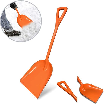 Ashman Plastic Snow Shovel with Durable Multi-Purpose Snow Plastic Shovel (2 Pack)