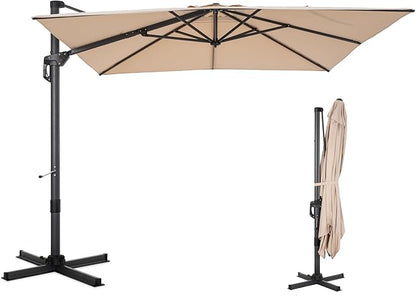 Sophia & William Cantilever Patio Umbrellas Offset Outdoor Umbrellas