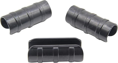 Garden Buildings Tube Clip 1.26 inch Black Greenhouse Clips Greenhouse Frame Pipe Tube Film Clip Connector Kit Pack of 10, Can Clamping Something Outer Diameter of 1.22-1.3in