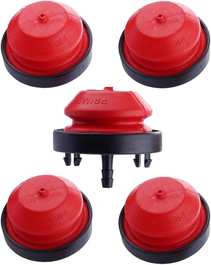 Hipa 570682A 570682 Primer Bulb Assembly for Tecumseh Craftsman MTD Troybilt Snow Blower Thrower 751-10639 951-10639a Toro Snowblower Tecumseh Primer Bulbs for Small Engine Parts Pack of 5