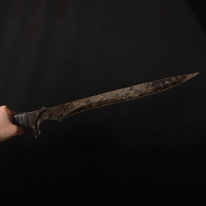SV Handmade cast Manganese Steel Chopping Blade Sword, Full Tang, Outdoor, Hunting, Camping, Hiking, Survival, with Protective Cover, Multiple Styles to Choose from