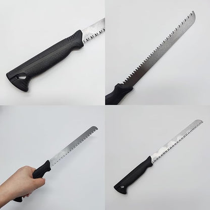 14" Axe with Saw Knife and Protective Box for Outdoor Use, Camping, Hiking, Garden