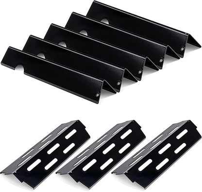 Genesis II Grill Parts Flavorizer Bars Heat Deflectors for Weber 2 GS4 66032 66795 66040, Genesis II 300 Series II E-310, II E-315, II E-330, Genesis II LX 340 (2017 & Newer) Burner Covers