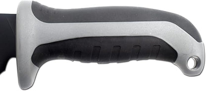 Snake Eye Machete with Heavy Duty Construction-Ergonomic Non-Slip Handle and Belt Sheath for Gardening, Land-Management, Bushcraft, Hunting and Outdoor