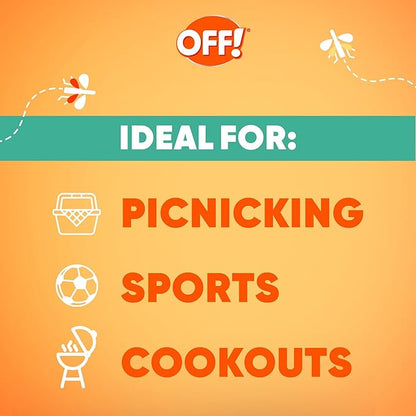 OFF! FamilyCare Insect & Mosquito Repellent Aerosol, Smooth and Dry Formula Bug Spray, Provides up to 6 Hours of Protection, 4 oz