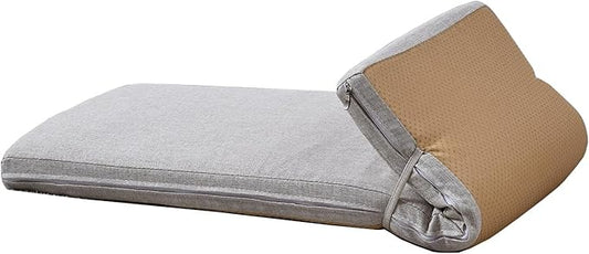 48 x 14 Inch Piano Bench cushons for Indoor Furniture with Ties Non Slip Kitchen Dining Room Bench seat Cushion for Show Storage, Window, Settee, Ottoman ，Beige