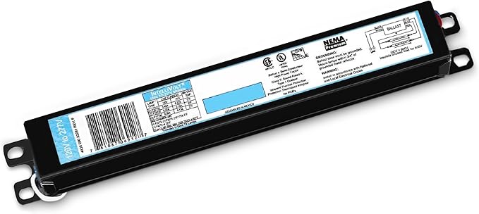 OHLECTRIC Replacement for ICN1P32-SC 1 Lamp - T8 Fluorescent Ballast, Electronic Ballast Replacement 120-277 Volt, Instant Start - Standard and Energy Efficient Ballasts - UL Approved