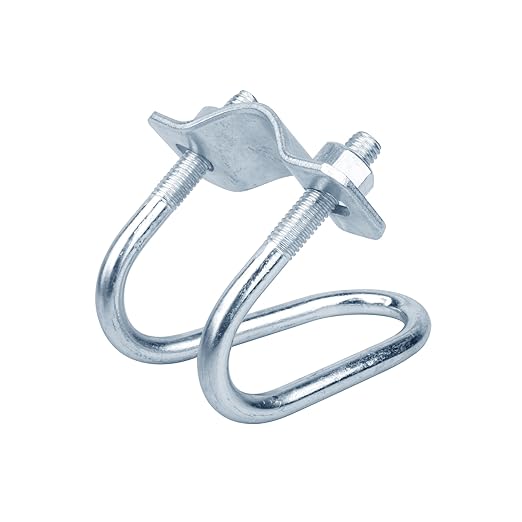 20 PCS Cross Connector Pipe Clips for 1/2" EMT Electrical Pipe(O.D. : 0.706"), Cross Conduit Clamp for Greenhouse, Awning & Fence, Tripods