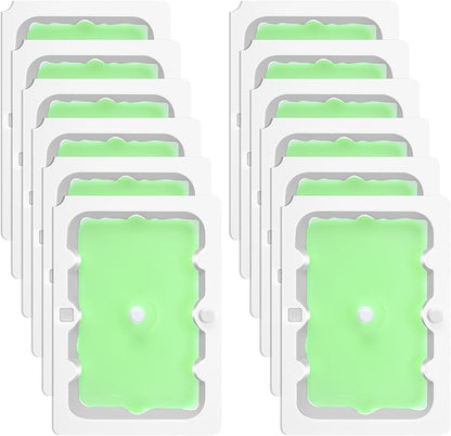 Qualirey 12 Pack Mouse Glue Trap, Super Sticky Traps Mouse Size for Mice and Rats, Pre-Scented, Non Toxic Mice Glue Boards, Rodent Sticky Pads Indoor for Home, Easy to Use, Pet Safe Pest Control