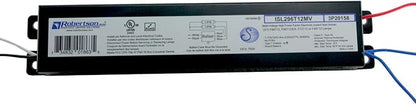 Robertson 2P20158 ISL296T12MV Pak of 10 Fluorescent eBallasts for 2 F96T12 Lamps, Instant Start, 120-277Vac, 50-60Hz, NBF, HPF, (for HO lamp Applications The Recommended Ballast is The PSB296T12HOMV)