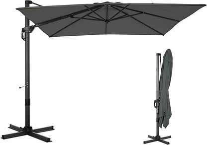 Sophia & William Cantilever Patio Umbrellas Offset Outdoor Umbrellas