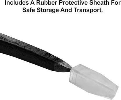 WilFiks Pick Mattock, 15" Heavy Duty Pick Axe Hand Tool with Forged Heat Treated Carbon Steel, Adze Hoe for Weeding, Prying and Digging Anti-Slip Grip, Fiberglass Ergonomic Shock Reduction Handle