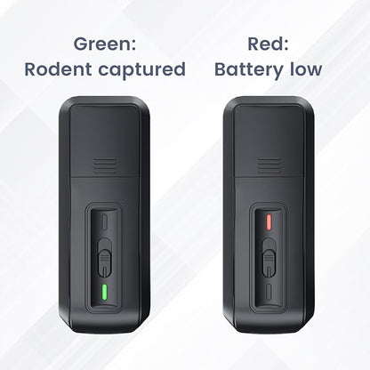 OWLTRA OW-1 Indoor Electric Rat Trap, Instant Kill Rodent Zapper with Pet Safe Trigger, Black, Large