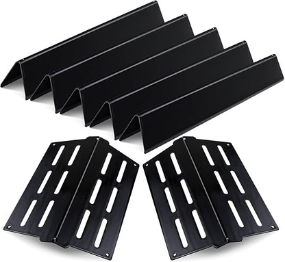 17.5 inch Flavorizer Bars Gas Grill Replacement Parts for Weber Genesis 300 Series E310 E320 E330 S310 S320 S330 EP/CEP-310 EP/CEP-320 EP/CEP-330, Porcelain Steel Heat Deflector