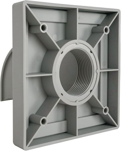 Marcello Square Pool & Fountain Water Feature Spout (Dolphin Gray)