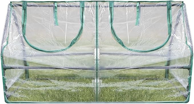 Zenport SH3212A Garden Cold Frame Greenhouse Cloche - 3 Pack