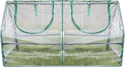 Zenport SH3212A Garden Cold Frame Greenhouse Cloche - 3 Pack