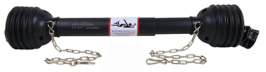 PTO Drive Line, Post Hole Digger, 1-3/8" x 6 Spline Quick Detach (Both) 27" - 33", Series 1