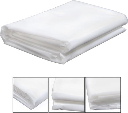 20 x 25FT Greenhouse Plastic Sheeting, 6 Mil Heavy Duty Clear Polyethylene Film, Covering for Gardening, Farming