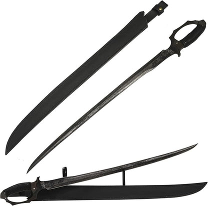 High Manganese Steel Blade Machete for Cutting Trees Heavy Duty Full Tang Outdoor Survival Hunting Tactical Sword