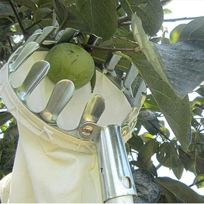 Fruit Picker Head Basket Fruit Picking Tools Fruits Catcher Metal Fruit Picker Agricultural Garden Hardware Tools, Gardening