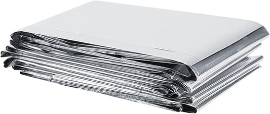 Mylar Sheet,6Pcs High Silver Reflective Mylar Film for Plant Growth | First Aid | Outdoor Survival Mylar Blanket Environmentally-Friendly Mylar Film Foil Sheet for Greenhouse 82.68 x 47.24in
