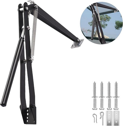 Auto Vent Opener Automatic Greenhouse Windows Opener Temperature Sensitive Roof Vent Opener Auto Vent Kit Gardening Tools Greenhouse Accessories Hothouse Roof Vent Kit (Dual Spring Up to 30lbs)