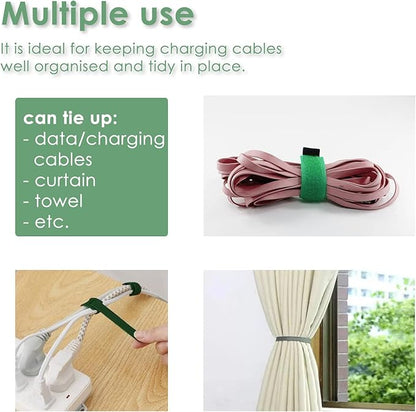 Garden Tie Green Tape, Plant Supports, Gentle On Plants (32.8ft × 0.6 inch, 2 Rolls, Green)