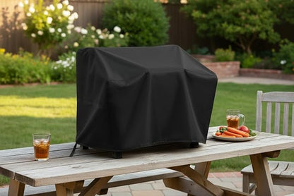 Outdoor Tabletop Grill Cover for Char Broil Portable 1 Burner Stainless Steel Propane Gas Grill, Waterproof Outdoor BBQ Table Top Grill Cover - 24 x 12 x 14 Inch