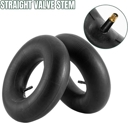 13x5.00-6 Inner Tubes with Straight Valve Stem(2 Pack) - Heavy Duty 5.00-6 Replacement Tire Tubes for Razor Dirt Quad, Lawn Mowers, ATVs, Dirt Bikes