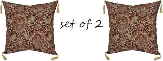 Comfort Classics Outdoors Venice Outdoor Throw Pillow (Set of 2) 16x16x4