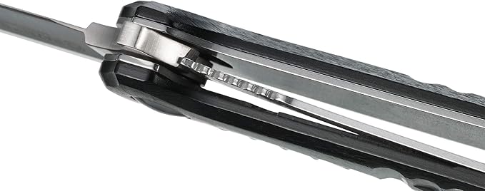 CRKT Razel GT Assisted Folding Pocket Knife: Everyday Carry, Stainless Steel Cleaver Blade with Satin Finish, Liner Lock, Black Aluminum Handle, Lanyard Hole 4031 Multi One Size