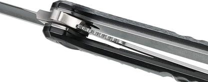 CRKT Razel GT Assisted Folding Pocket Knife: Everyday Carry, Stainless Steel Cleaver Blade with Satin Finish, Liner Lock, Black Aluminum Handle, Lanyard Hole 4031 Multi One Size